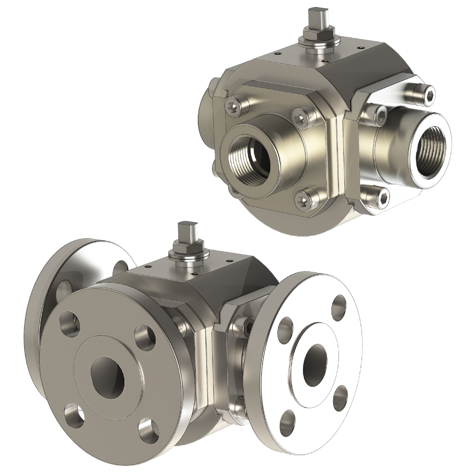 Multi Port Stainless Steel Ss Ball Valve Flowtech Valves And