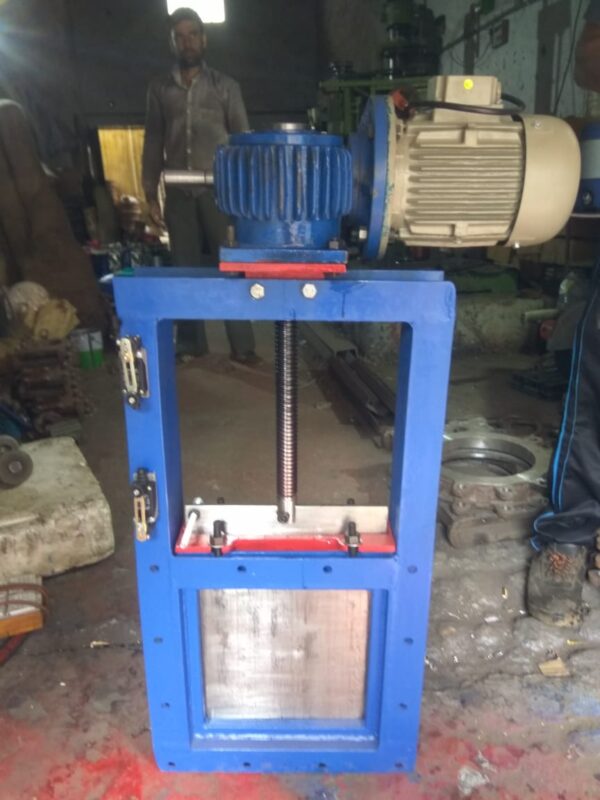 motorized Slide Gate (Knife Gate)Valve Rectangle